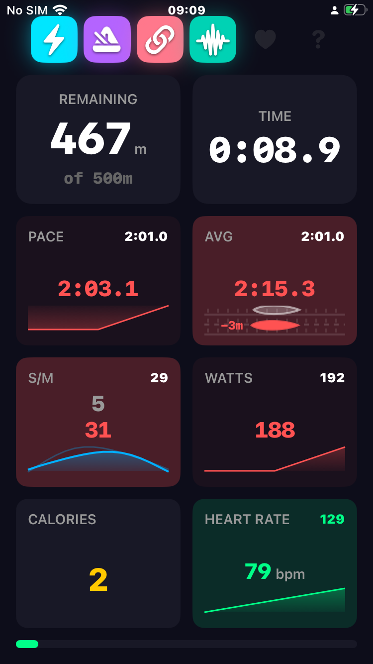 Off-pace alert